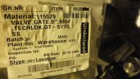 Valve, Gate, 8", Class 900 lbs - UL06950 - Quipbase.com - DSCF8175.JPG