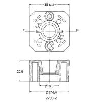 Bushing, Master, 37 1/2" HMB Master Bushing Assy - Used - UL07152 - Quipbase.com - Dencon HMB-2700-2 Dimensions.JPG