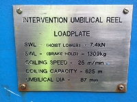 Winch, Hydraulic, 0,75 Te, Umbilical Reeler - 2750 mm OD - UL06397 - Quipbase.com - IMG_2154.JPG