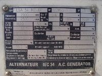 Generator End / Alternator, 2500 kVA, 400 V - 50 Hz - UL06112 - Quipbase.com - DSC00123.JPG