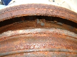 Riser Adaptor, Marine Drilling, 18 3/4" x 10.000 psi flange x RCK Riser - UL03172 - Quipbase.com - DSCF0008.JPG