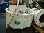 Riser Adaptor, Marine Drilling, 18 3/4" x 10.000 psi flange x RCK Riser - UL03172 - Quipbase.com - DSCF0011.JPG