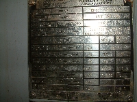 Motor, Electric, AC, 2850 KW, (6600 V) / 5500 V - UL04111 - Quipbase.com - Nameplate