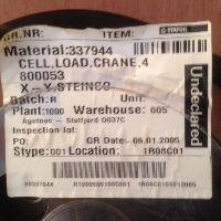 Crane Spare Parts, Load Cells. Misc. Models - UL06019 - Quipbase.com - IMG_0557.JPG