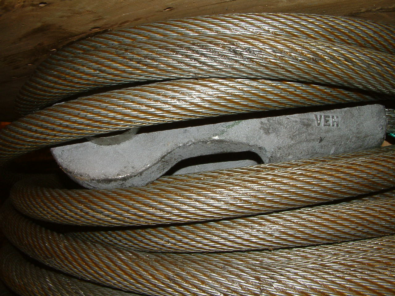 Wire ropes, 19 - 24 - 32 - 34 - 38 - 42 - 48 - 57 mm, misc length - New ...
