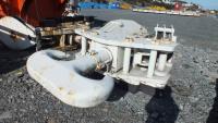 Crane block, with hook, 400 Te SWL - 4 sheaves - Used - UL07432 - Quipbase.com - AG32 007.JPG