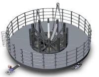 Carousel, Cable Turntable, 500 Te SWL with product - UL05565 - Quipbase.com - UL05565_13_Carousel Unit 3 Model.jpg