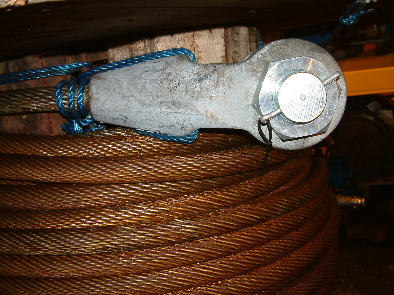 Wire ropes, 19 - 24 - 32 - 34 - 38 - 42 - 48 - 57 mm, misc length - New ...