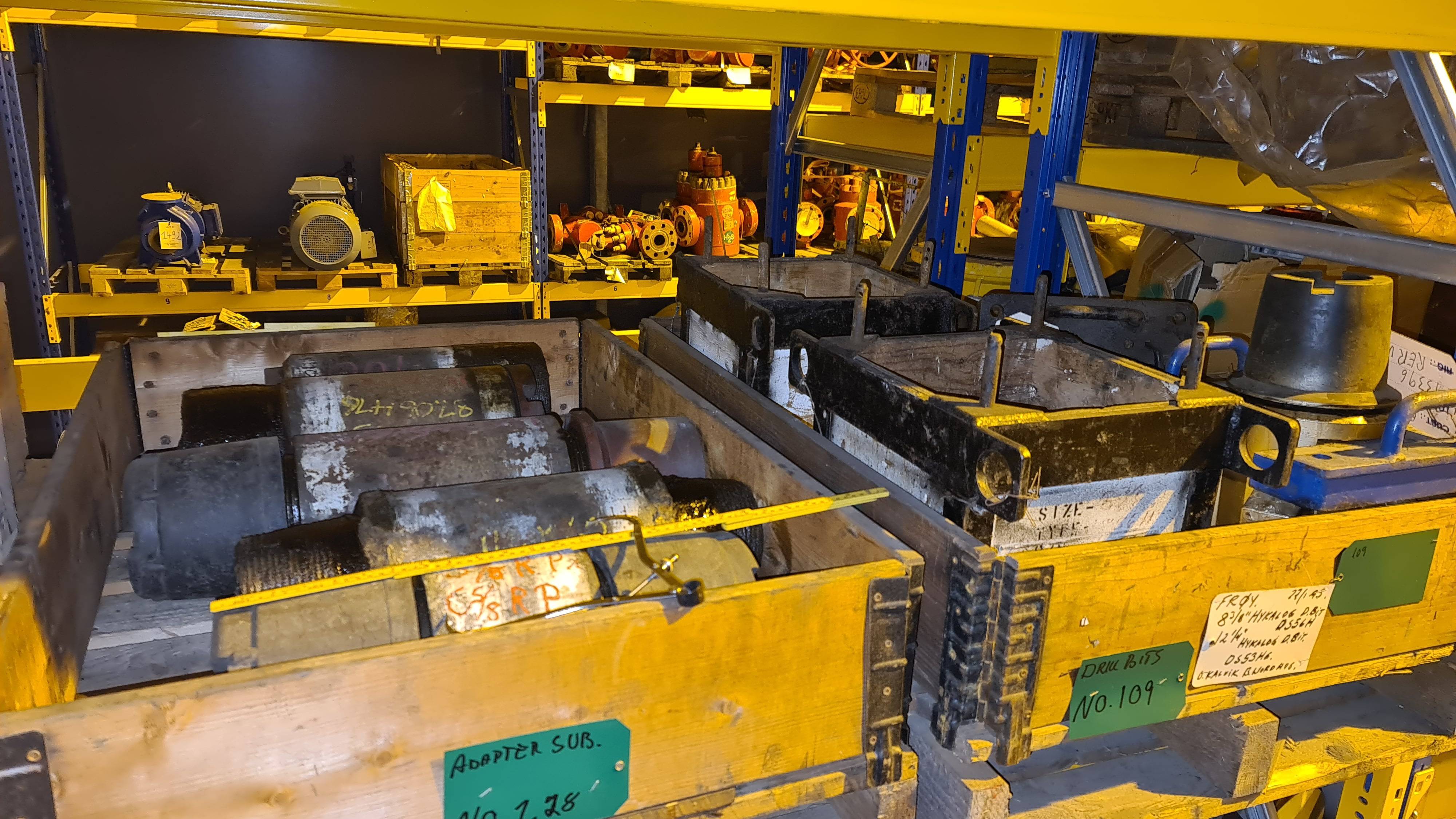 Workstrings Drilling Sub Rack Subs, Drill pIpe, 6-5/8