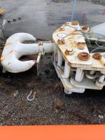 Crane block, with hook, 400 Te SWL - 4 sheaves - Used - UL07432 - Quipbase.com - IMG_2851.jpg