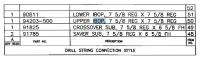 Top Drive IBOPs, for Varco PH85 - Used - UL07323 - Quipbase.com - UL07323 IBOPs Part numbers.JPG