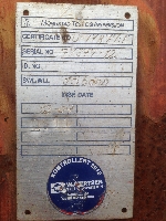 Weights, Steel for proof load testing, 15 Te each - totally 330 Te - UL06016 - Quipbase.com - IMG_0432.JPG