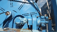 Winch, Hydraulic, 1.5 Te, Control Umbilical Reeler OD tba mm - FMC / JDR - UL06405 - Quipbase.com - DSCF6019.JPG