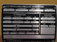Generator ends, 1030 KW - 600V - Kato - UL05917 - Quipbase.com - UO627.JPG