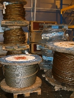 Wire ropes, 19 - 24 - 32 - 34 - 38 - 42 - 48 - 57 mm, misc length - New - UL05032 - Quipbase.com - DSCF0025.JPG