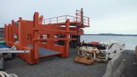 Crane block, with hook, 200 Te SWL - 2 sheaves - Used - UL07433 - Quipbase.com - DSCF5639.JPG