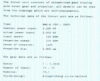Thruster, 2000 BHP - 214 RPM - UL05298 - Quipbase.com - ul05298-data.gif