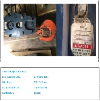 Misc. Hook Blocks, Snatch Blocks 5-50 Te SWL- 1-3 sheave - UL06426 - Quipbase.com - UL 06426, Hook Block, 3 Sheave, 35 Te .JPG