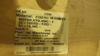 Hydraulic Motor, Staffa - HMC200 - Refurbished - UL06985 - Quipbase.com - DSCF6899.JPG